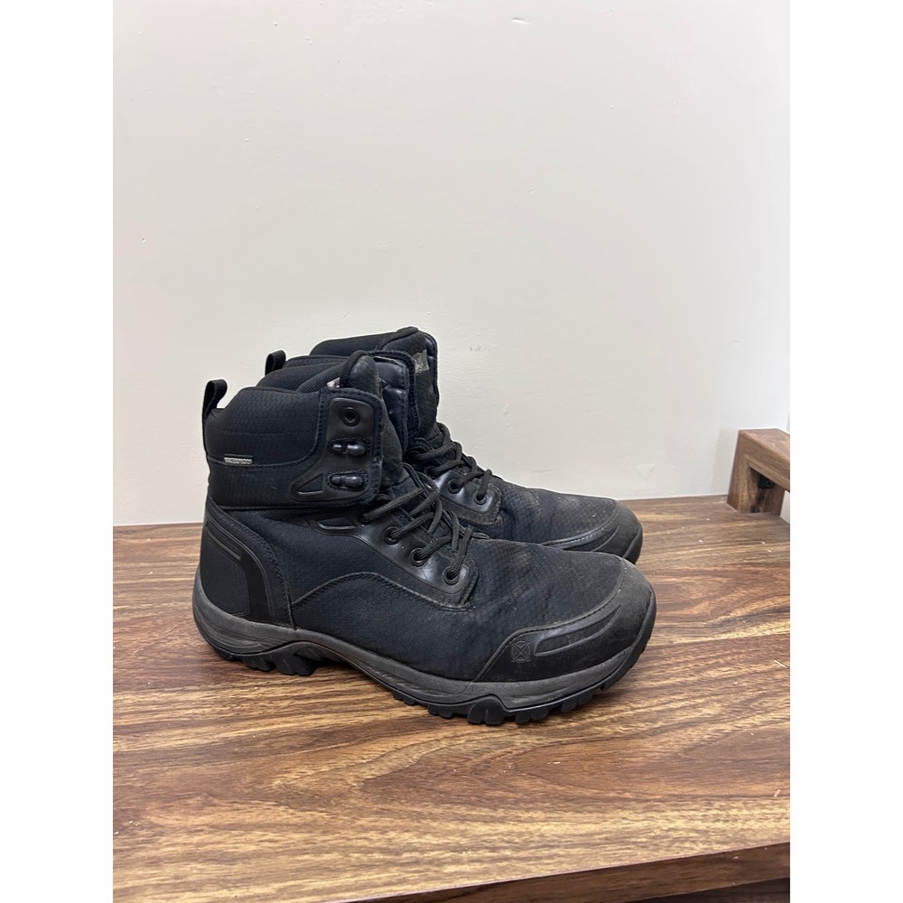 Tactical Performance Mens 10D Black Waterproof Work Boots‎ FWTPWR8019 Tactical